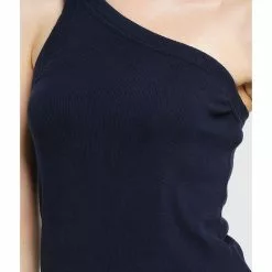 Banana Republic Cotton Rib One Shoulder Top -Outlet Banana Republic Store banana republic 6211 2057416 3