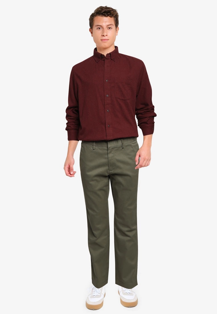 Banana Republic Untucked Standard-Fit Flannel Shirt 6 Banana Republic Untucked Standard-Fit Flannel Shirt - Image 4