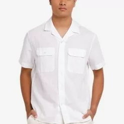 Banana Republic Linen-Cotton Resort Shirt