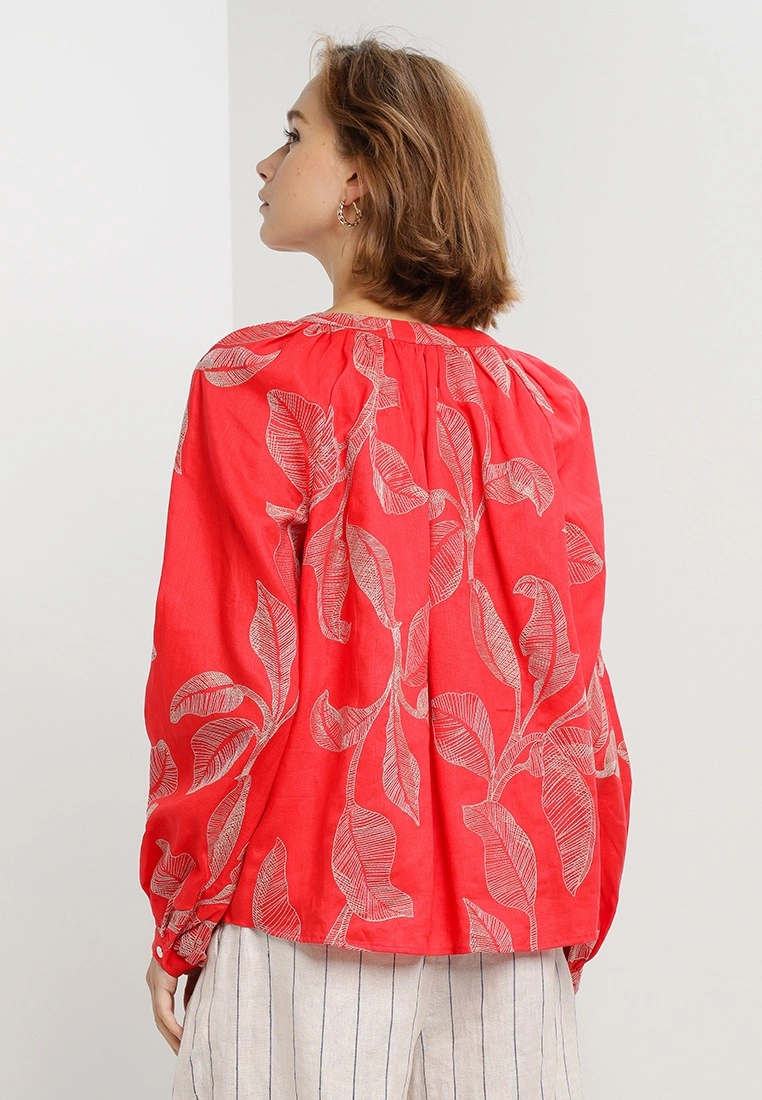 Banana Republic Ls All Over Embroidered Top 4 Banana Republic Ls All Over Embroidered Top - Image 2