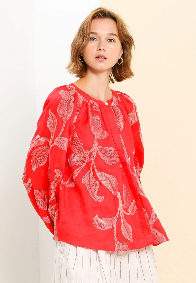 Banana Republic Ls All Over Embroidered Top 7 Banana Republic Ls All Over Embroidered Top - Image 5