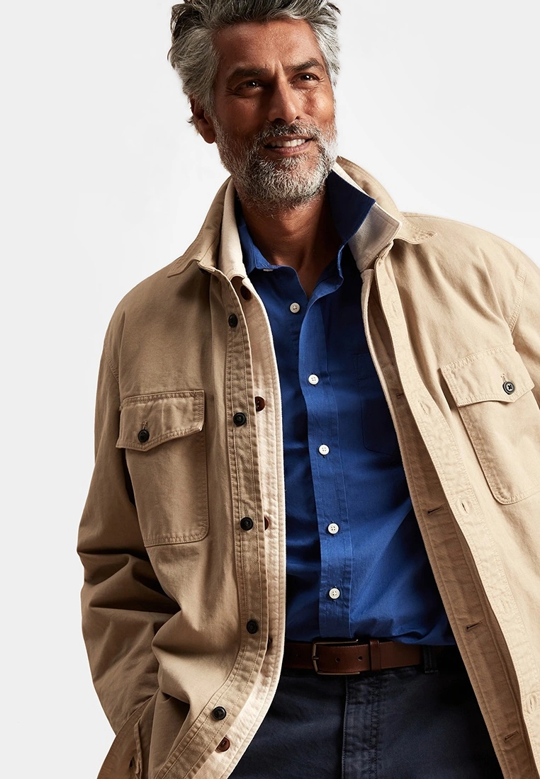 Banana Republic Untucked Standard-Fit Perfect Poplin Shirt 4 Banana Republic Untucked Standard-Fit Perfect Poplin Shirt - Image 2