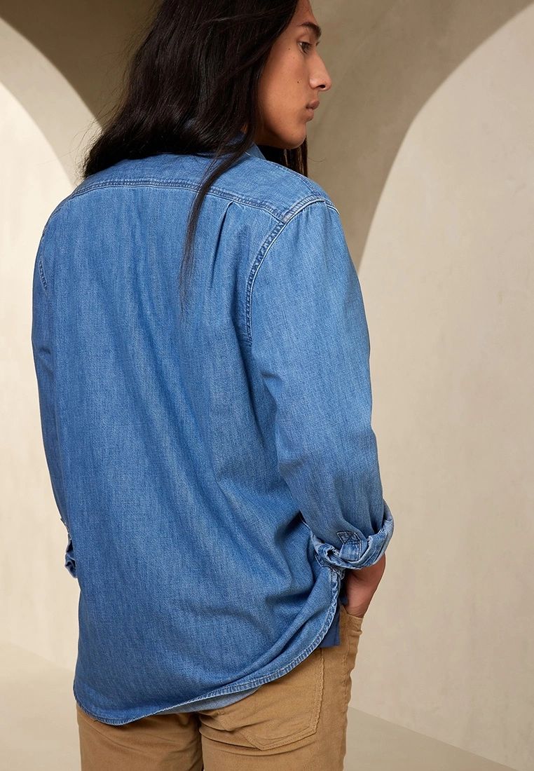 Banana Republic Heavy Denim Shirt 4 Banana Republic Heavy Denim Shirt - Image 2