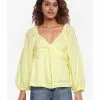 Banana Republic Ramie Long Sleeves Twist Front Top 1 Banana Republic Ramie Long Sleeves Twist Front Top -Outlet Banana Republic Store banana republic 6833 8378906 1
