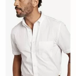 Banana Republic Untucked Luxe Poplin Shirt