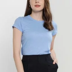 Banana Republic Slub Crew Neck T-Shirt