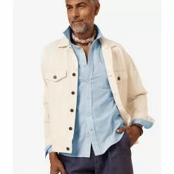 Banana Republic Untucked Luxe Poplin Shirt