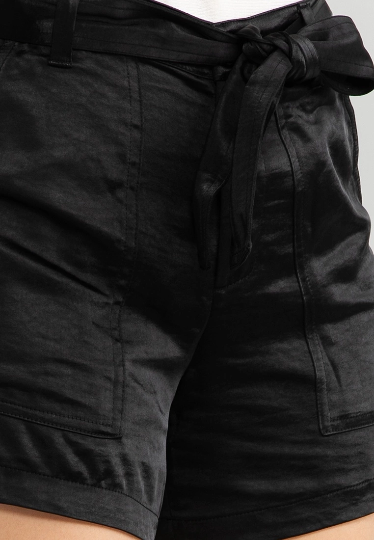 Banana Republic Tie Waist Utility Satin Shorts 5 Banana Republic Tie Waist Utility Satin Shorts - Image 3