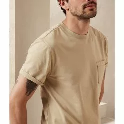 Banana Republic Authentic Garment Dye Pocket Crew T-Shirt -Outlet Banana Republic Store banana republic 7421 0879326 3