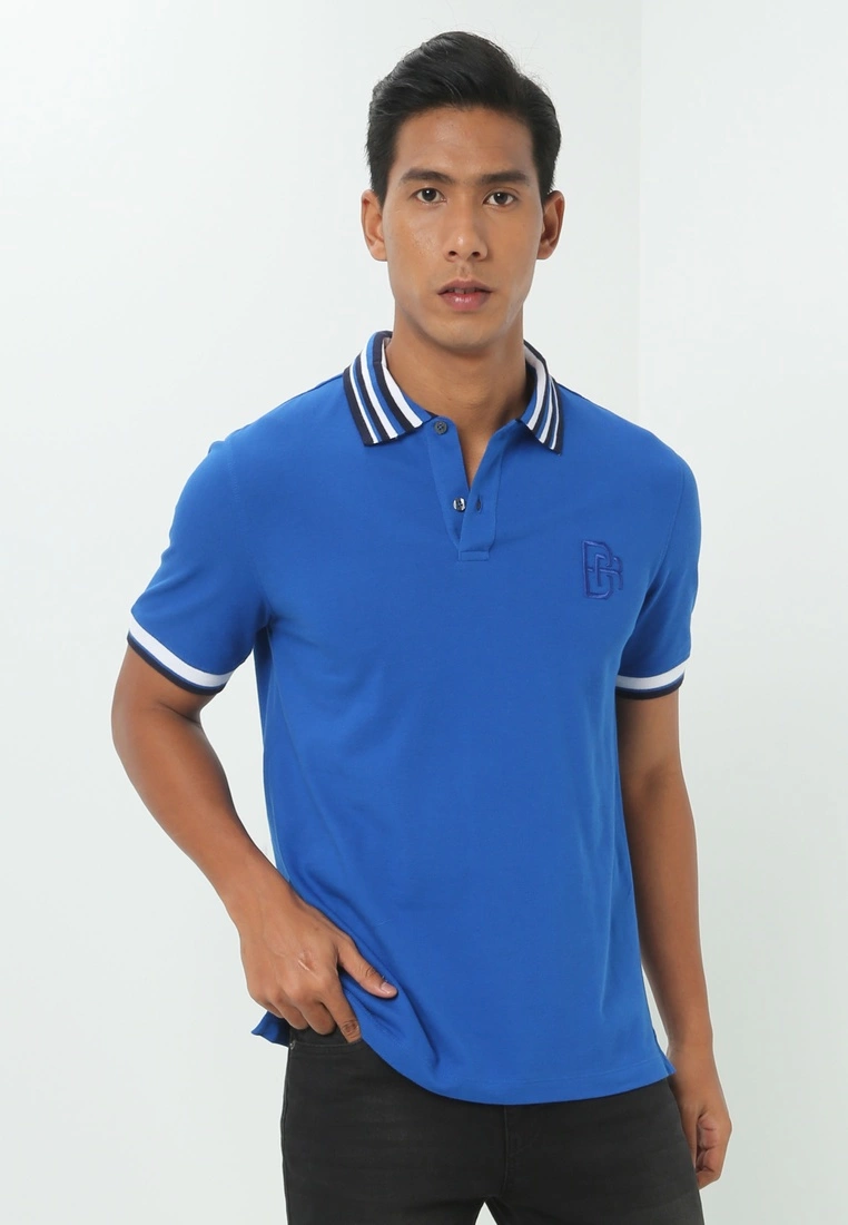 Banana Republic Relaxed Stripe Flatknit Pique Polo Shirt 3 Banana Republic Relaxed Stripe Flatknit Pique Polo Shirt