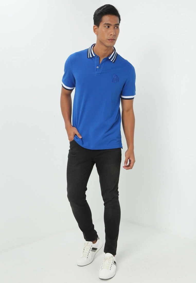 Banana Republic Relaxed Stripe Flatknit Pique Polo Shirt 6 Banana Republic Relaxed Stripe Flatknit Pique Polo Shirt - Image 4