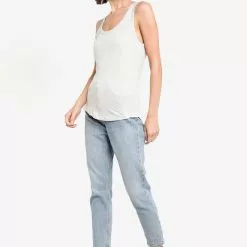 Banana Republic New Essential Ribbed Tank Top -Outlet Banana Republic Store banana republic 7821 1865475 4