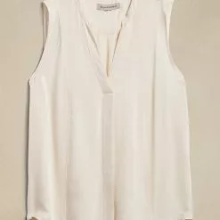 Banana Republic Sleeveless Satin Top -Outlet Banana Republic Store banana republic 7883 5049736 4
