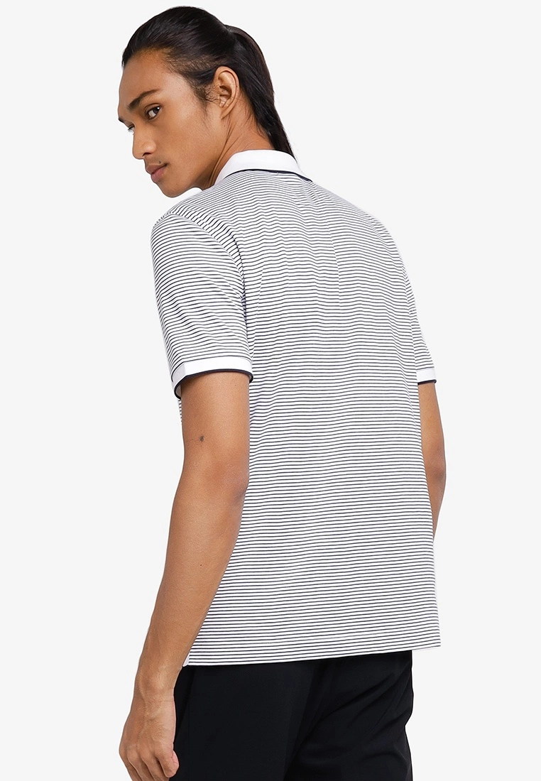 Banana Republic Performance Lux Stripe Polo 4 Banana Republic Performance Lux Stripe Polo - Image 2