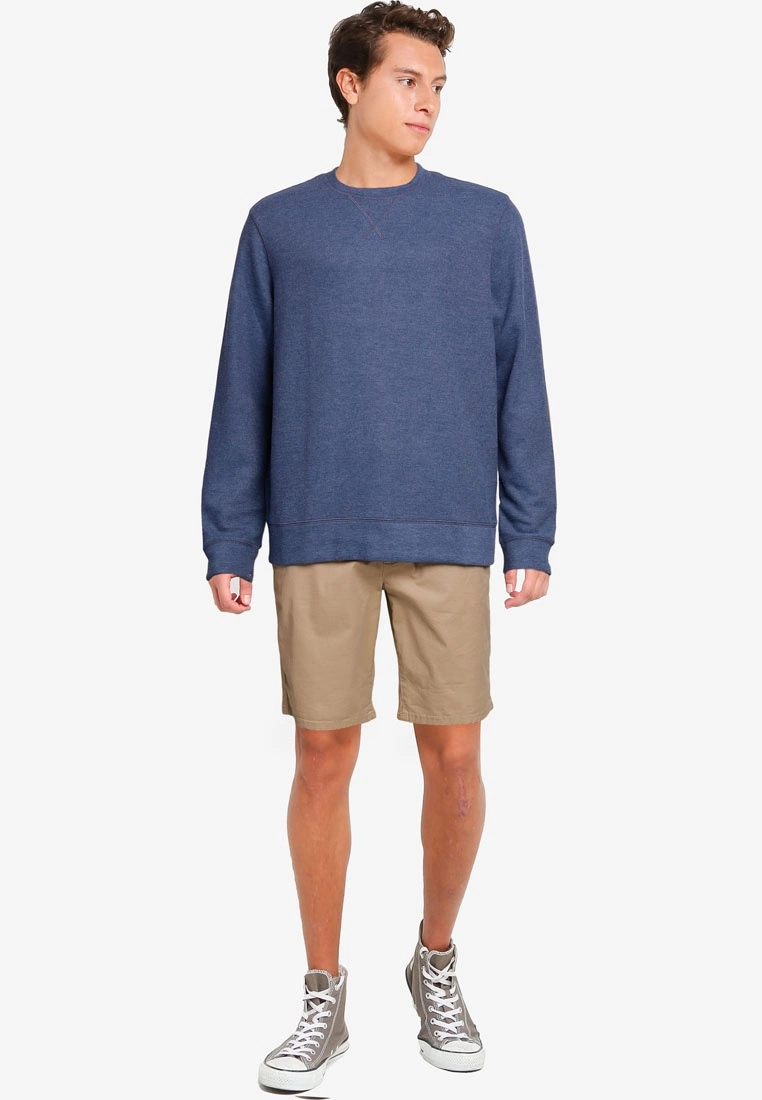 Banana Republic Brushed Waffle Crew 6 Banana Republic Brushed Waffle Crew - Image 4