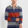 Banana Republic Heavy Jersey Long Sleeves Rugby Polo Shirt