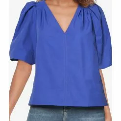 Banana Republic Architectural Puff Sleeve Top -Outlet Banana Republic Store banana republic 8397 9678906 3