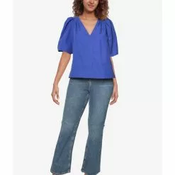 Banana Republic Architectural Puff Sleeve Top -Outlet Banana Republic Store banana republic 8398 9678906 4