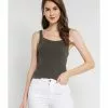 Banana Republic Sl Cotton Rib 90S Tank Top -Outlet Banana Republic Store banana republic 8446 8247416 1