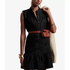 Banana Republic Flounce Hem Utility Dress