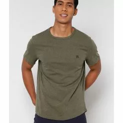 Banana Republic I Logo Sum Organic Softwash Curved Hem Tee