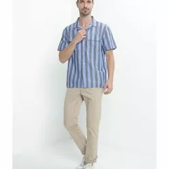 Banana Republic Cotton Linen Stripe Resort Shirt 9 Banana Republic Cotton Linen Stripe Resort Shirt -Outlet Banana Republic Store banana republic 8616 4148026 4
