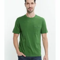 Banana Republic July Authentic Garment Dye Pocket Crew T-Shirt