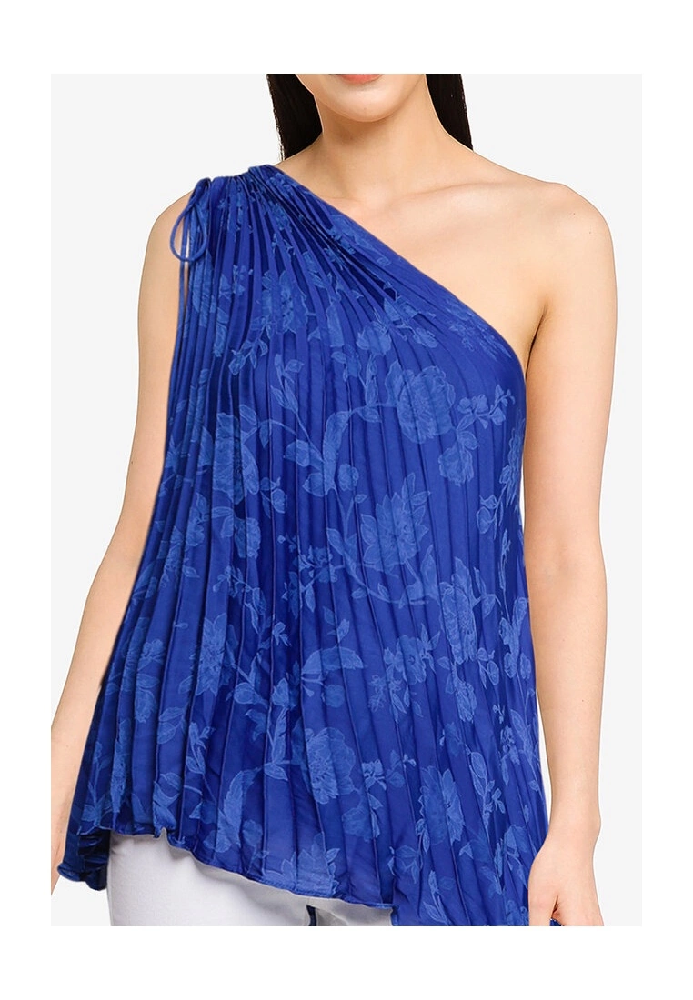 Banana Republic Sleeveless Pleated One Shoulder Top 5 Banana Republic Sleeveless Pleated One Shoulder Top - Image 3