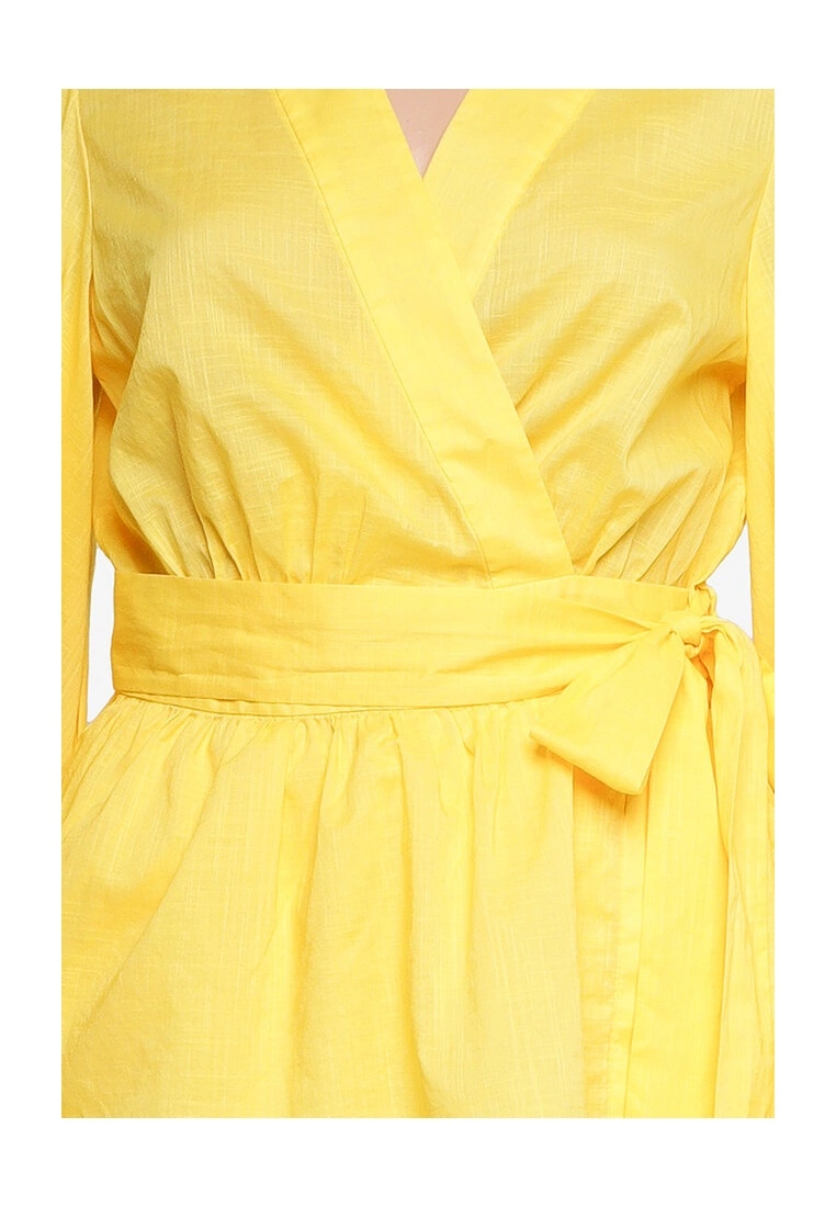 Banana Republic Ls Vol Slv Wrap Top 5 Banana Republic Ls Vol Slv Wrap Top - Image 3