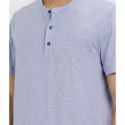 Banana Republic Softwash Curved Hem Henley T-Shirt -Outlet Banana Republic Store banana republic 8953 1289326 3