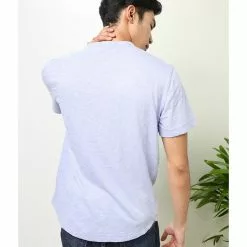 Banana Republic Softwash Curved Hem Henley T-Shirt -Outlet Banana Republic Store banana republic 8954 1289326 6
