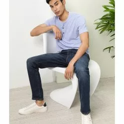 Banana Republic Softwash Curved Hem Henley T-Shirt -Outlet Banana Republic Store banana republic 8954 1289326 8