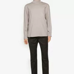 Banana Republic Authentic Gmt Dye Mock Neck T-Shirt -Outlet Banana Republic Store banana republic 9437 4888295 4