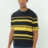 Banana Republic Relaxed Verigatred Stripe Slub Ss Crew Tee -Outlet Banana Republic Store banana republic 9685 7547416 1