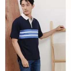 Banana Republic Chest Stripe Rugby Shirt -Outlet Banana Republic Store banana republic 9785 6158026 5