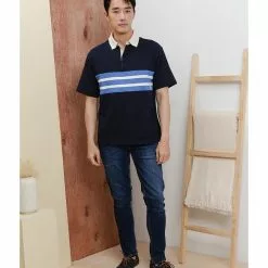 Banana Republic Chest Stripe Rugby Shirt -Outlet Banana Republic Store banana republic 9785 6158026 8