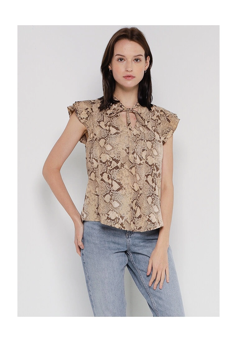 Banana Republic Flutter Sleeves Top 3 Banana Republic Flutter Sleeves Top